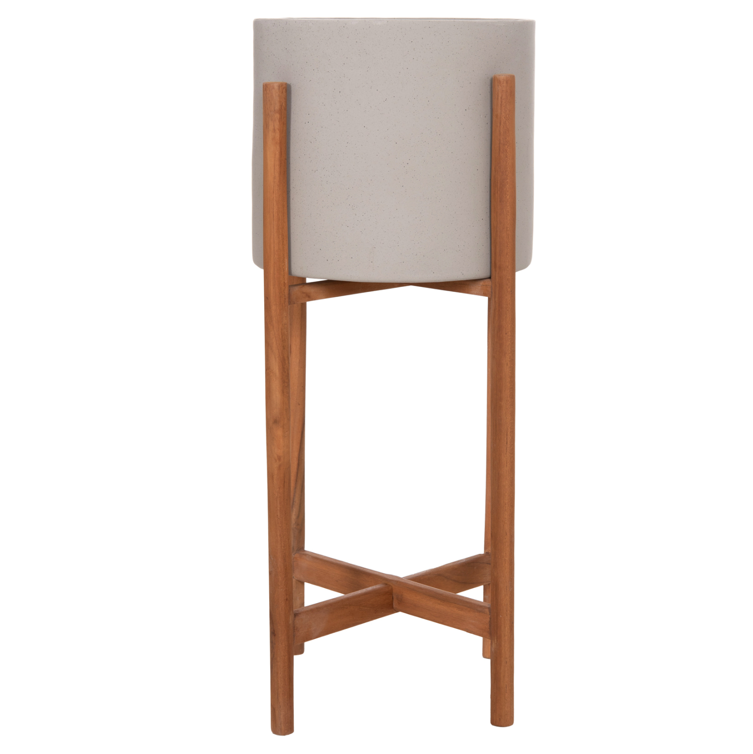 ΓΛΑΣΤΡΑ ΕΣΩΤ.ΧΩΡΟΥ FB94684.03S FIBER CEMENT ΧΡΩΜΑ ΓΚΡΙ--ΒΑΣΗ TEAK Φ27x56Υ - Image 3