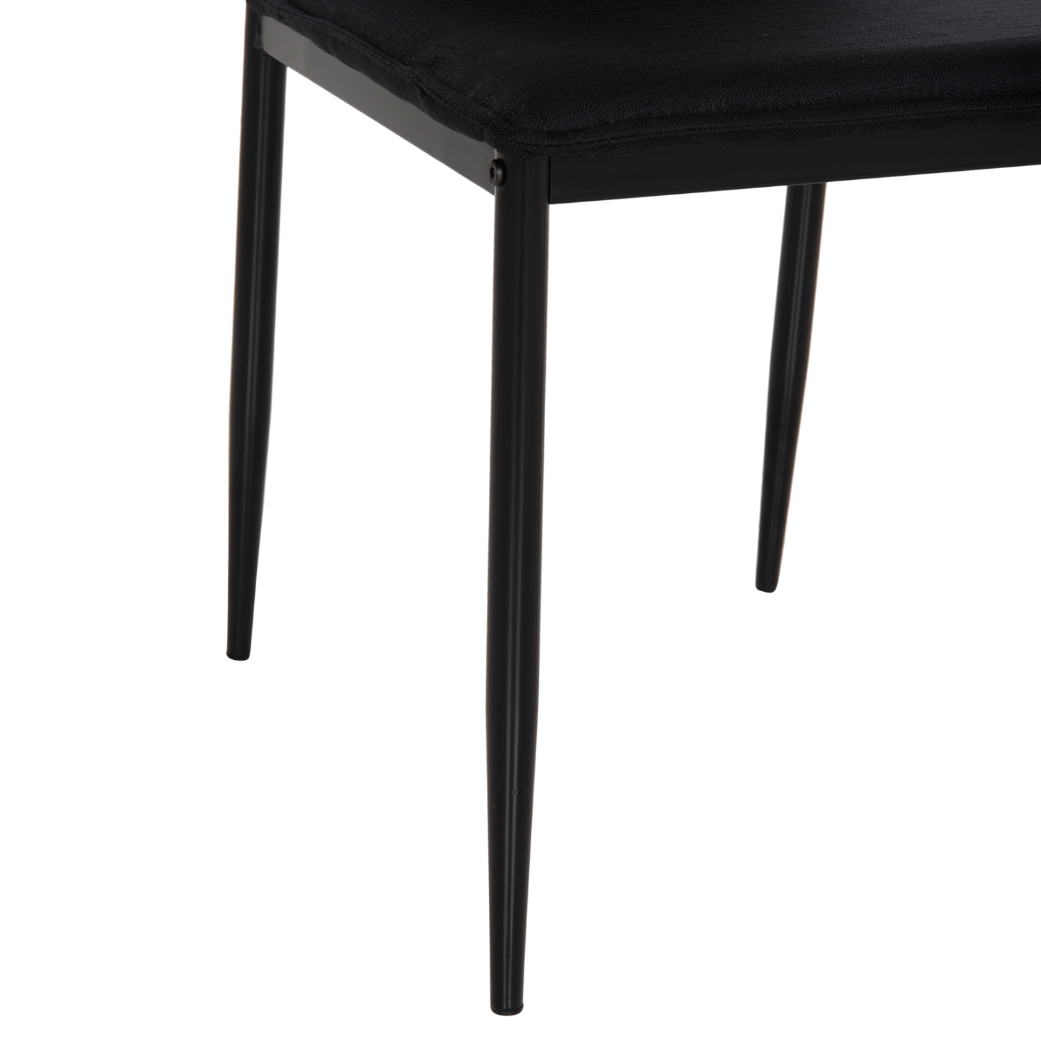 ΚΑΡΕΚΛΑ ΤΡΑΠΕΖΑΡΙΑΣ FB918347.02 ΜΑΥΡΟ ΥΦΑΣΜΑ & ΜΕΤΑΛΛΙΚΑ ΠΟΔΙΑ 44x60x87Υεκ - Image 9