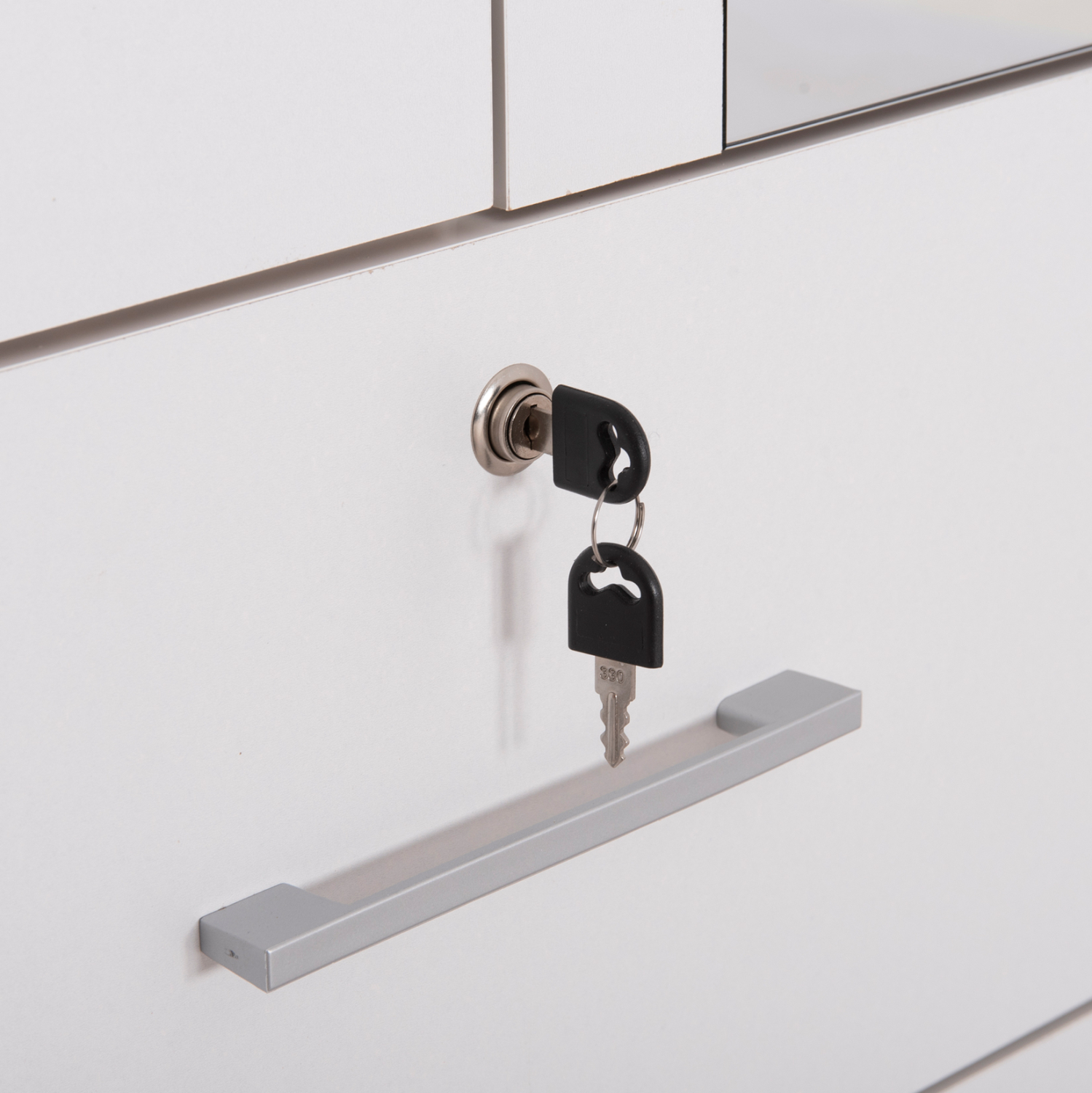 ΝΤΟΥΛΑΠΑ ΜΕ ΚΑΘΡΕΦΤΗ & ΣΥΡΤΑΡΙΑ FB92485.01 ΛΕΥΚΗ ΜΕΛΑΜΙΝΗ 119x48x183Υεκ - Image 8