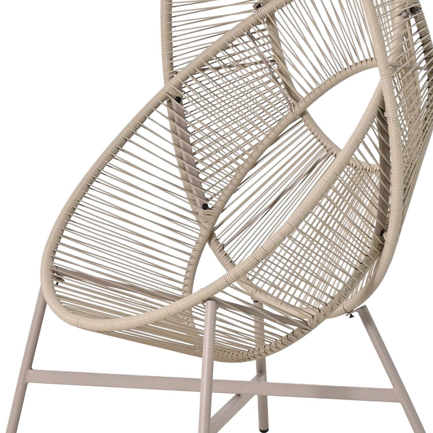 ΠΟΛΥΘΡΟΝΑ-ΦΩΛΙΑ FB96506.02 ΜΟΚΑ ΜΕΤΑΛΛΟ-P.E.RATTAN--ΓΚΡΙ ΜΑΞΙΛΑΡΙΑ 90x85x149Υεκ - Image 7