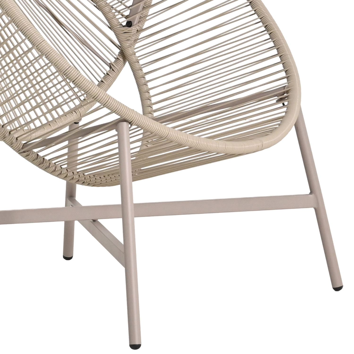 ΠΟΛΥΘΡΟΝΑ-ΦΩΛΙΑ FB96506.02 ΜΟΚΑ ΜΕΤΑΛΛΟ-P.E.RATTAN--ΓΚΡΙ ΜΑΞΙΛΑΡΙΑ 90x85x149Υεκ - Image 8