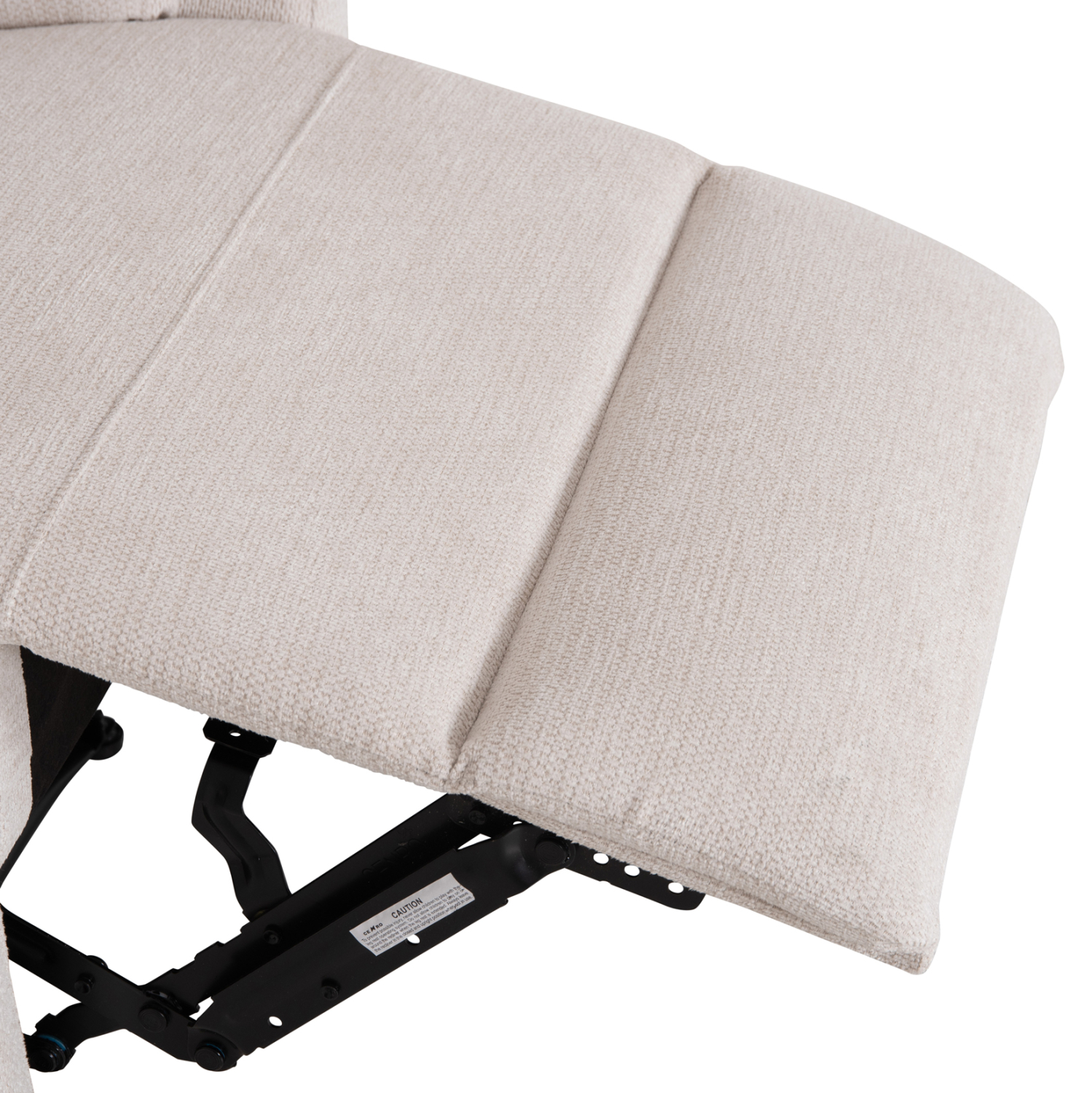 ΠΟΛΥΘΡΟΝΑ RELAX ΜΕ ΗΛΕΚΤΡΙΚΗ ΑΝΑΚΛΙΣΗ FB93309.01 ΜΠΕΖ ΥΦΑΣΜΑ 75x86x100Yεκ - Image 9