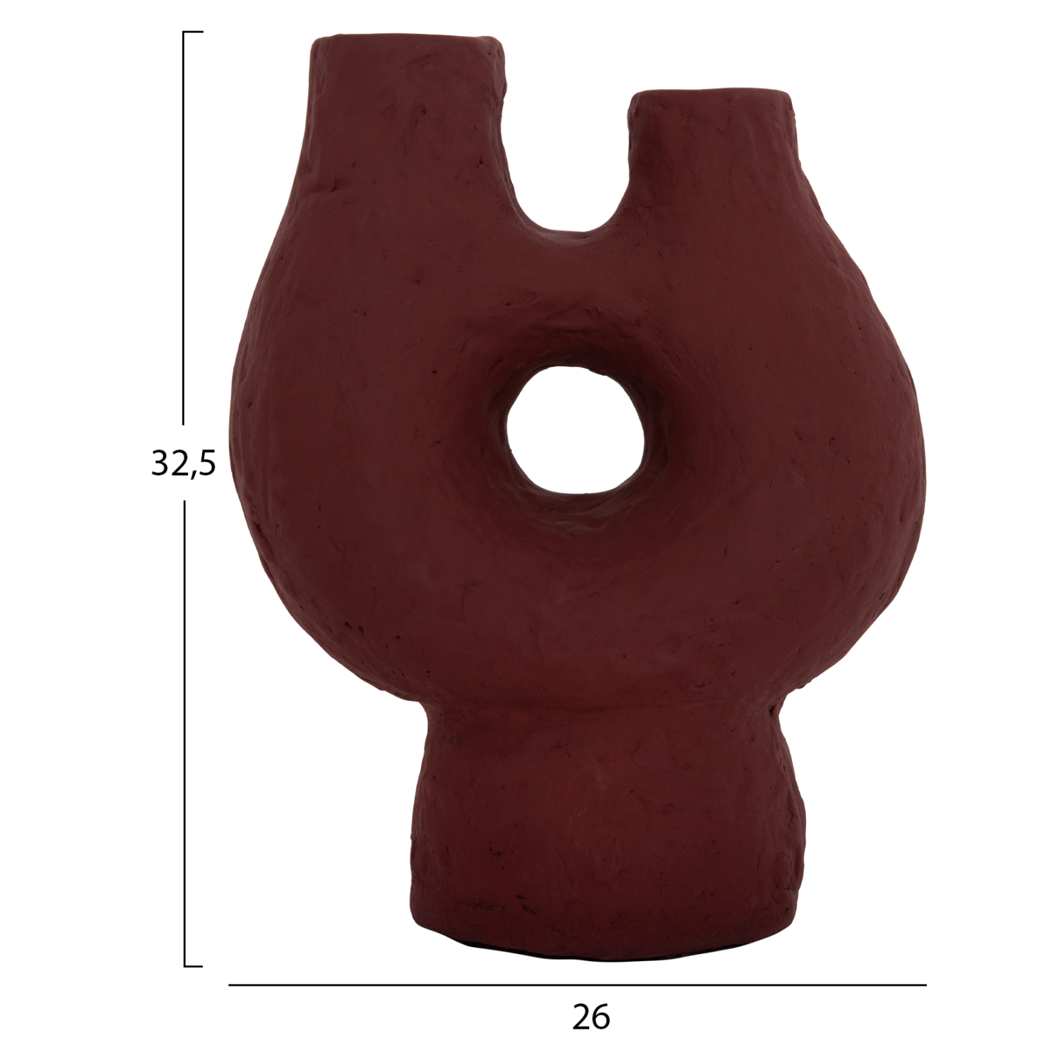 ΣΕΤ 2ΤΜΧ ΕΠΙΤΡΑΠΕΖΙΑ ΔΙΑΚΟΣΜΗΤΙΚΑ ΒΑΖΑ FB921143.01 ΤΕΡΑΚΟΤΑ ΛΕΥΚΟ/ΒΥΣΣΙΝΙ - Image 3