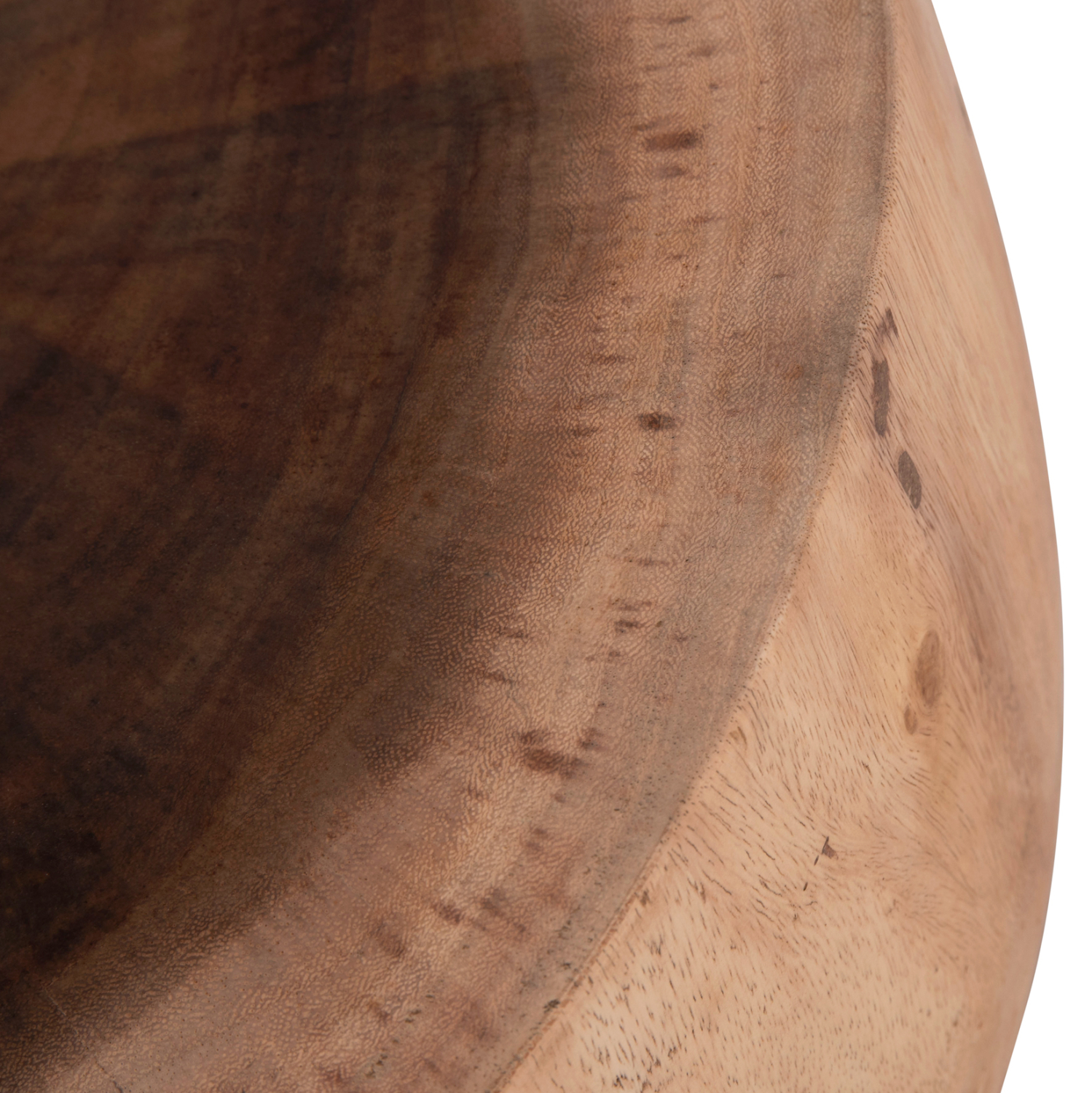 ΤΡΑΠΕΖΙ ΣΑΛΟΝΙΟΥ ΣΤΡΟΓΓΥΛΟ FB99794.11 ΜΑΣΙΦ ΞΥΛΟ SUAR ΣΕ ΦΥΣΙΚΟ Φ60x35Υεκ. - Image 10