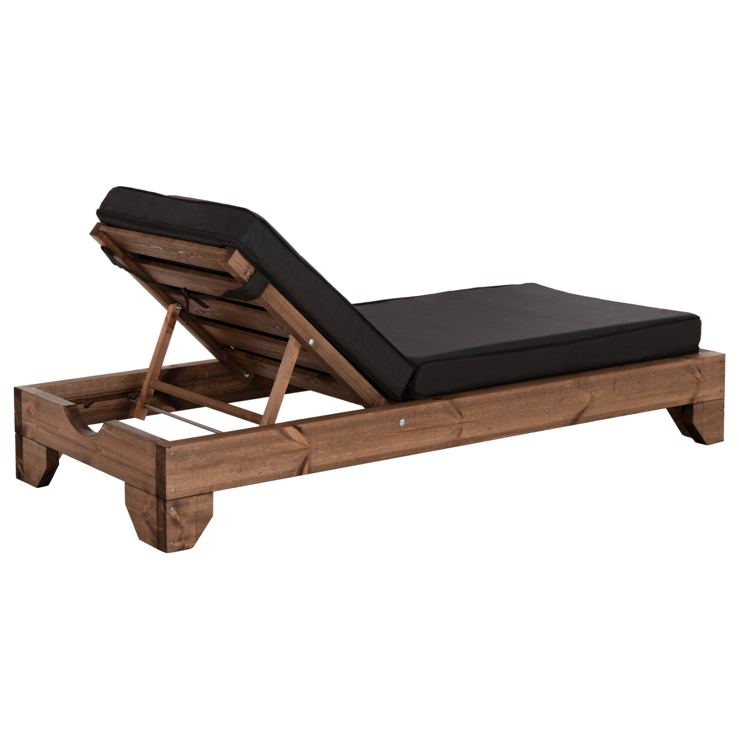 ΞΑΠΛΩΣΤΡΑ FB910780.05T ΞΥΛΟ ΠΕΥΚΟΥ ΚΑΡΥΔΙ--ΜΑΞΙΛΑΡΙ ΜΑΥΡΟ 79x204x80Υεκ - Image 5