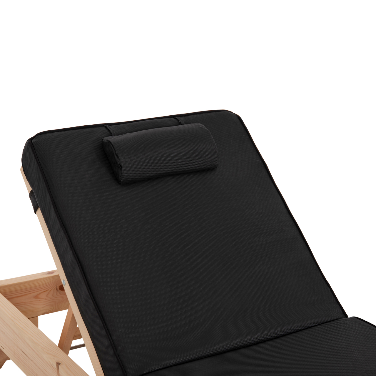 ΞΑΠΛΩΣΤΡΑ ΜΕ ΜΑΞΙΛΑΡI FB910794.05T ΞΥΛΟ ΠΕΥΚΟΥ--TEXTILENE ΜΑΥΡΟ 79x204x80Υεκ - Image 6