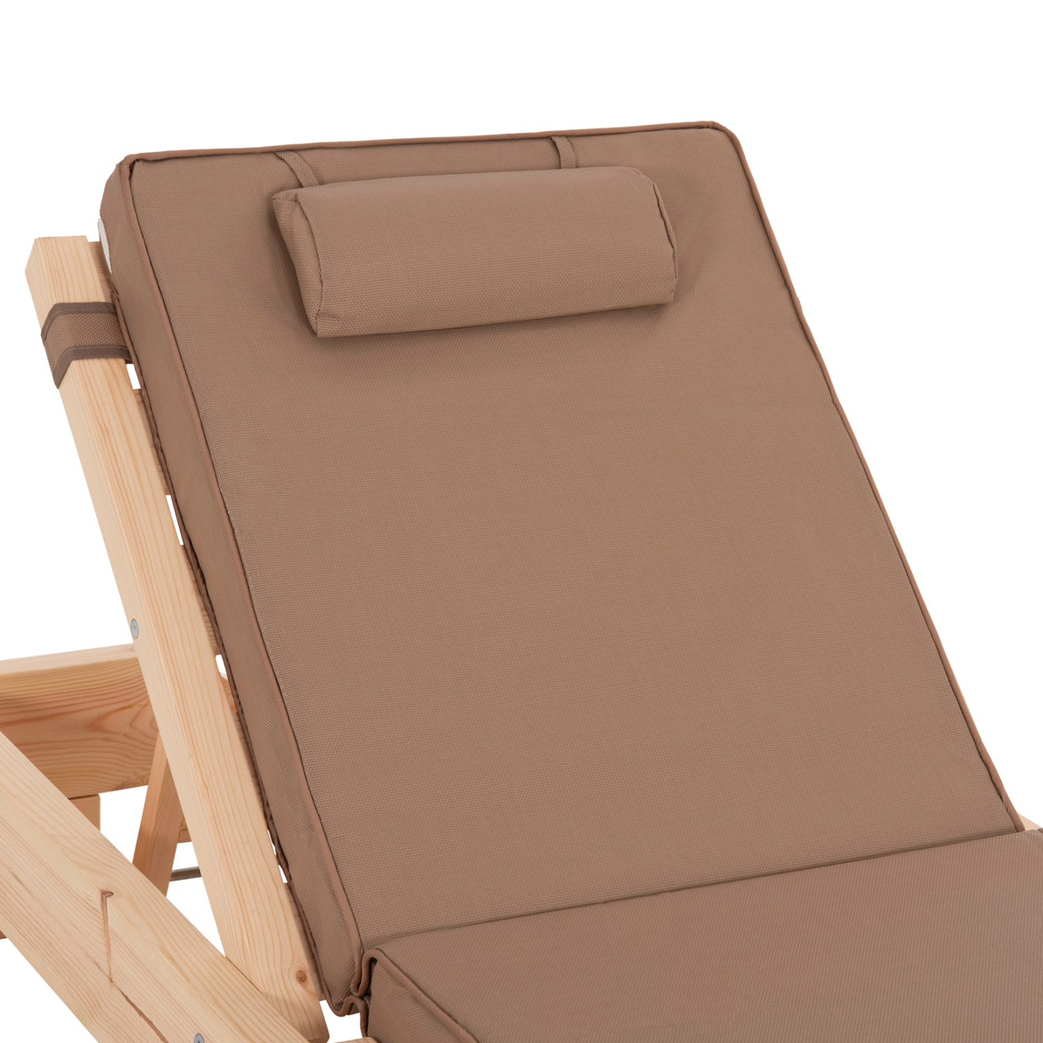 ΞΑΠΛΩΣΤΡΑ ΜΕ ΜΑΞΙΛΑΡΙ FB910791.04T ΞΥΛΟ ΠΕΥΚΟΥ--TEXTILENE ΣΕ ΜΟΚΑ 79x204x77Υ - Image 6