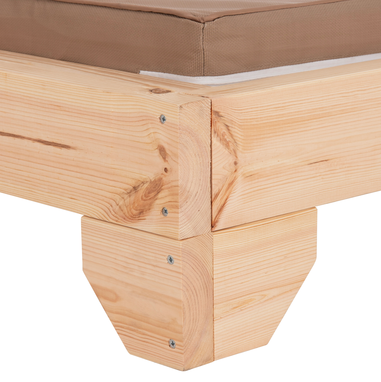 ΞΑΠΛΩΣΤΡΑ ΜΕ ΜΑΞΙΛΑΡΙ FB910791.04T ΞΥΛΟ ΠΕΥΚΟΥ--TEXTILENE ΣΕ ΜΟΚΑ 79x204x77Υ - Image 7