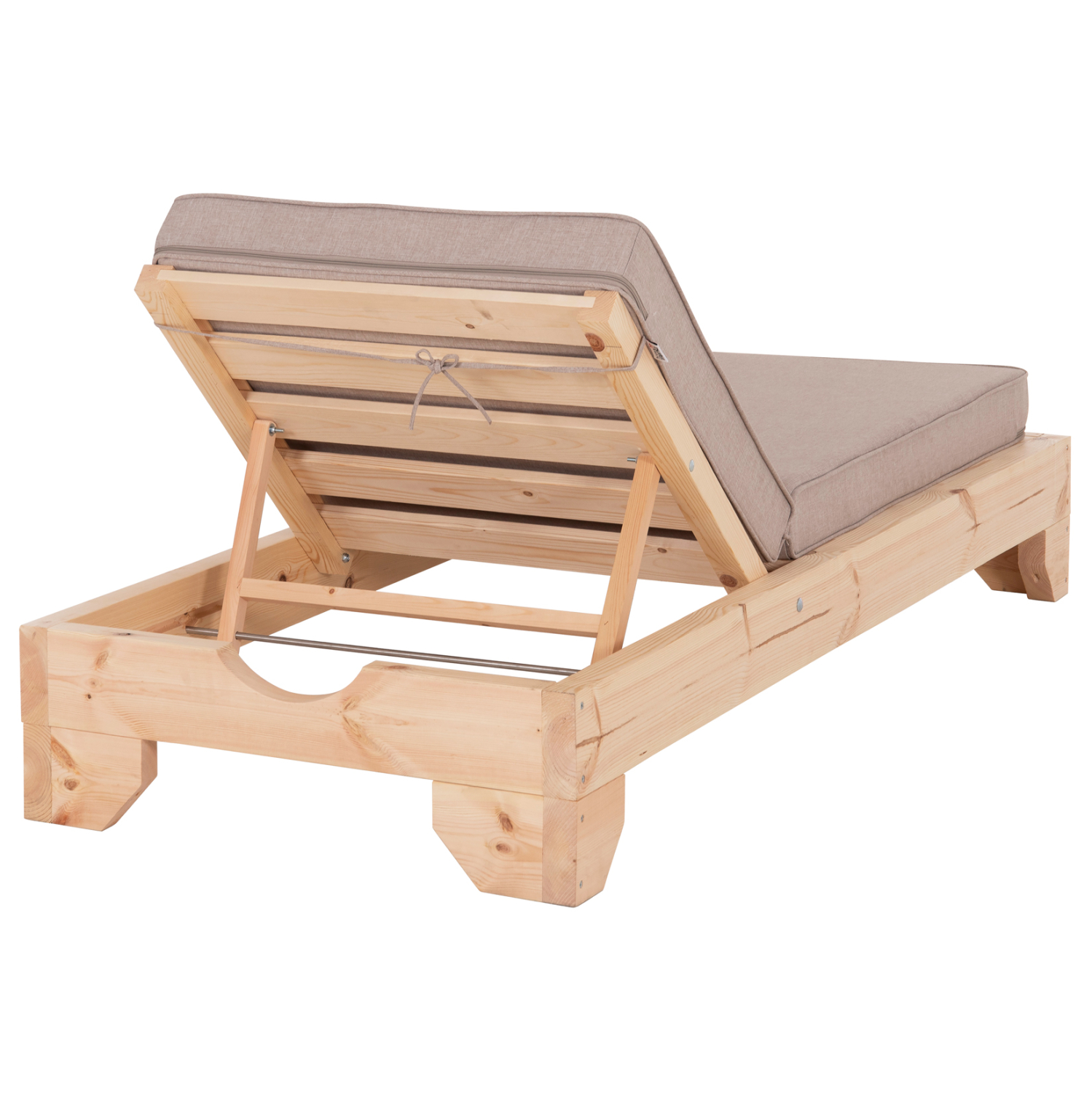 ΞΑΠΛΩΣΤΡΑ ΜΕ ΜΑΞΙΛΑΡΙ FB910797.72 ΞΥΛΟ ΠΕΥΚΟΥ--OLEFIN ΣΕ ΜΠΕΖ 79x204x77Υεκ - Image 5