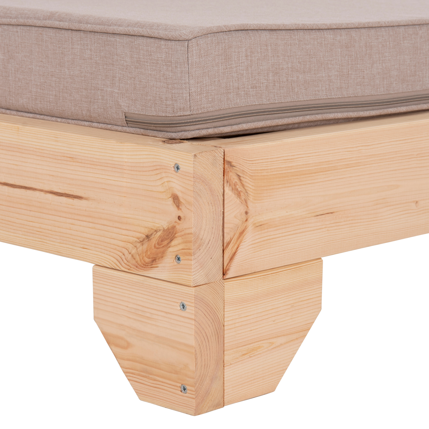 ΞΑΠΛΩΣΤΡΑ ΜΕ ΜΑΞΙΛΑΡΙ FB910797.72 ΞΥΛΟ ΠΕΥΚΟΥ--OLEFIN ΣΕ ΜΠΕΖ 79x204x77Υεκ - Image 7