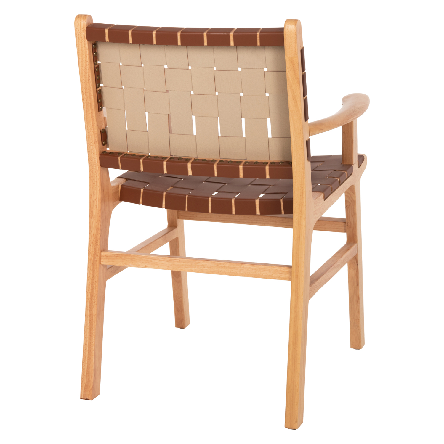 ΠΟΛΥΘΡΟΝΑ FB99328.01 ΤΟΟΝ ΞΥΛΟ ΜΕ PU ΚΑΦΕ 62x59x86Y εκ. - Image 5