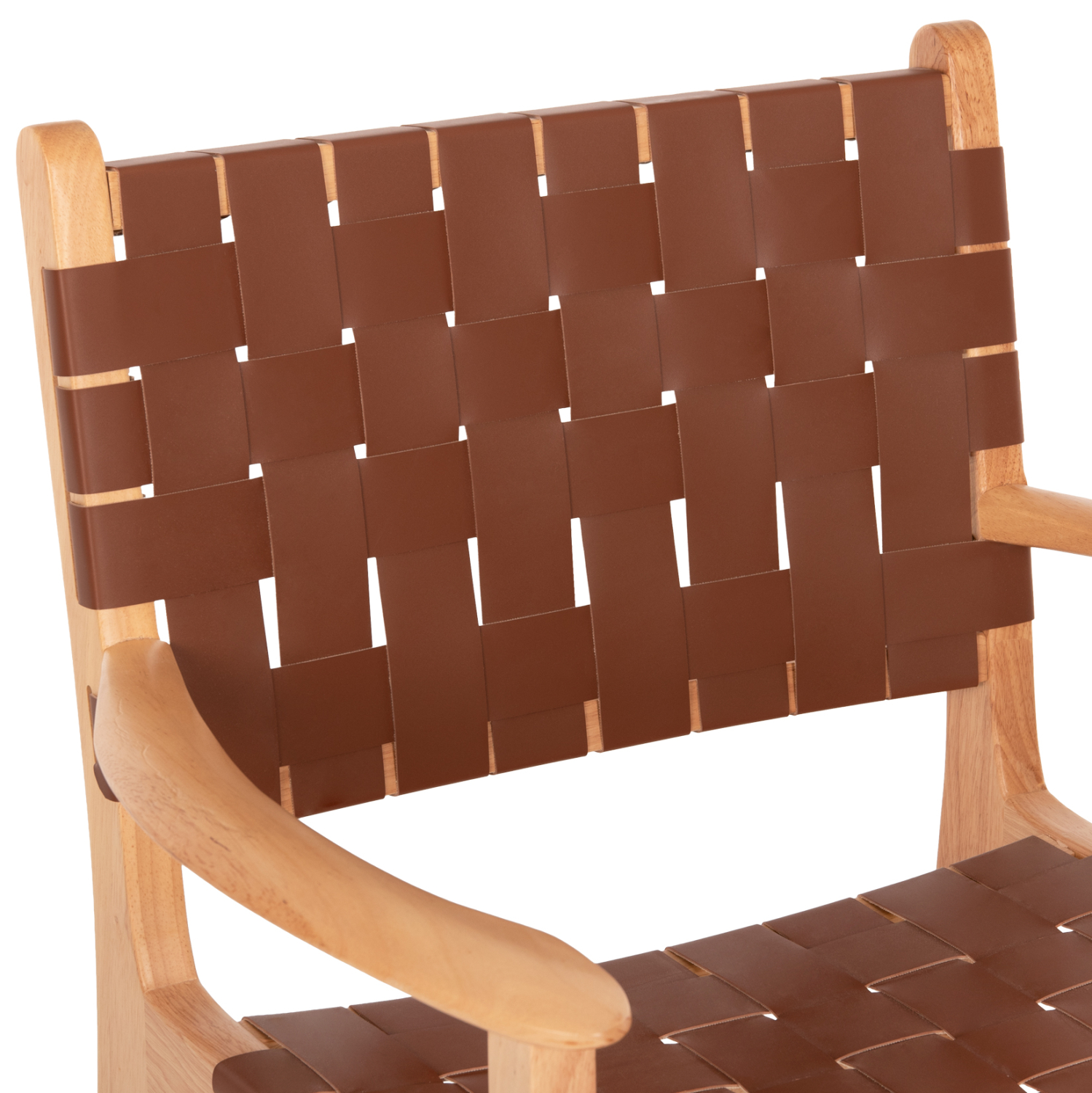 ΠΟΛΥΘΡΟΝΑ FB99328.01 ΤΟΟΝ ΞΥΛΟ ΜΕ PU ΚΑΦΕ 62x59x86Y εκ. - Image 7