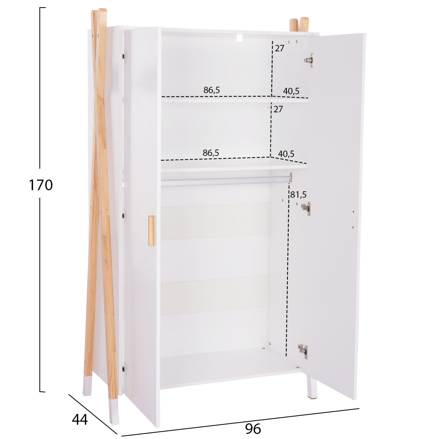 ΣΕΤ ΠΑΙΔΙΚΟΥ ΔΩΜΑΤΙΟΥ 6TMX FB921337 ΞΥΛΟ ΠΕΥΚΟΥ--ΜΕΛΑΜΙΝΗ-ΛΕΥΚΟ - Image 3