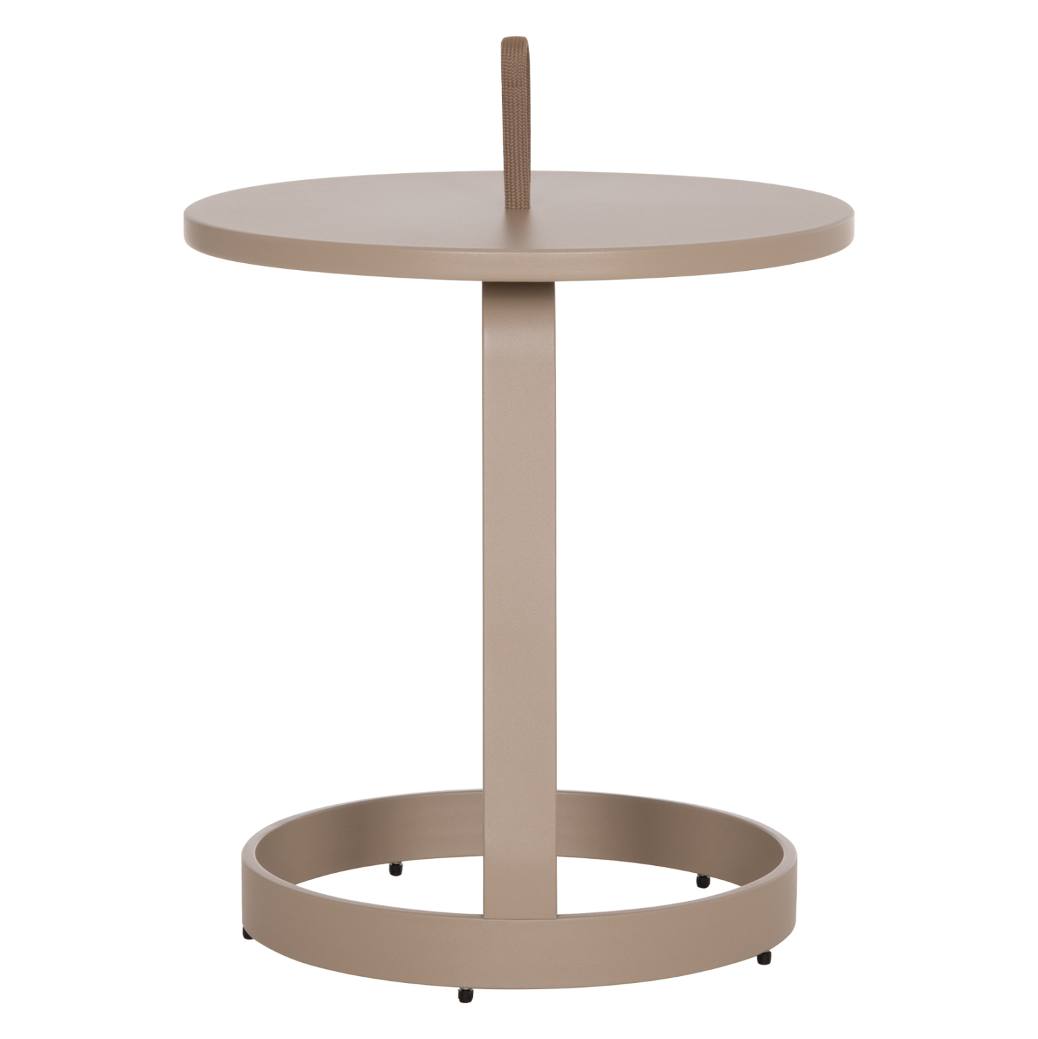 ΤΡΑΠΕΖΙ ΒΟΗΘΗΤΙΚΟ ΕΞ.ΧΩΡΟΥ FB96432.03 ΑΛΟΥΜΙΝΙΟ & ΣΧΟΙΝΙ ΚΑΠΟΥΤΣΙΝΟ Φ47x53Υεκ - Image 4