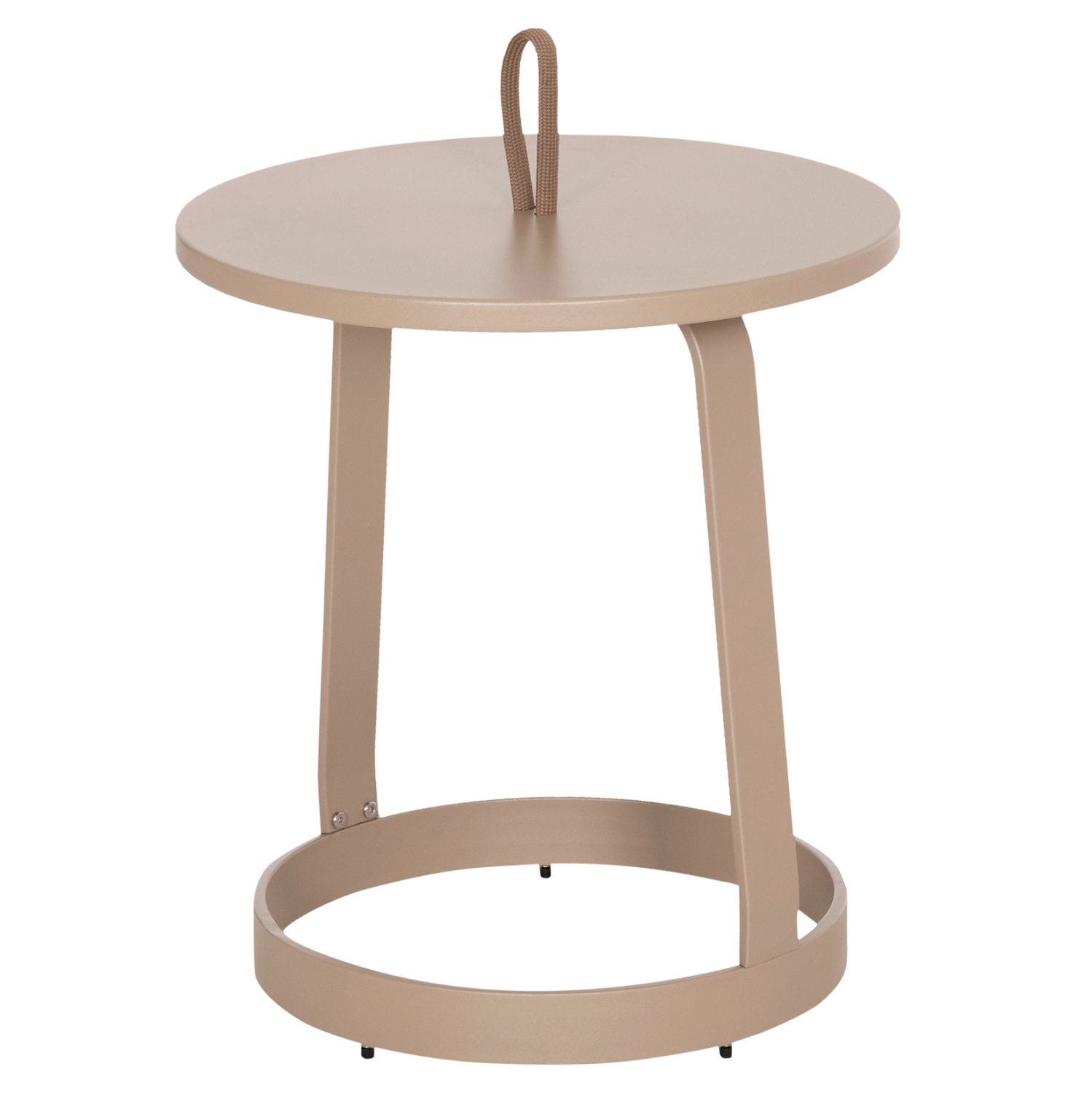 ΤΡΑΠΕΖΙ ΒΟΗΘΗΤΙΚΟ ΕΞ.ΧΩΡΟΥ FB96432.03 ΑΛΟΥΜΙΝΙΟ & ΣΧΟΙΝΙ ΚΑΠΟΥΤΣΙΝΟ Φ47x53Υεκ - Image 6