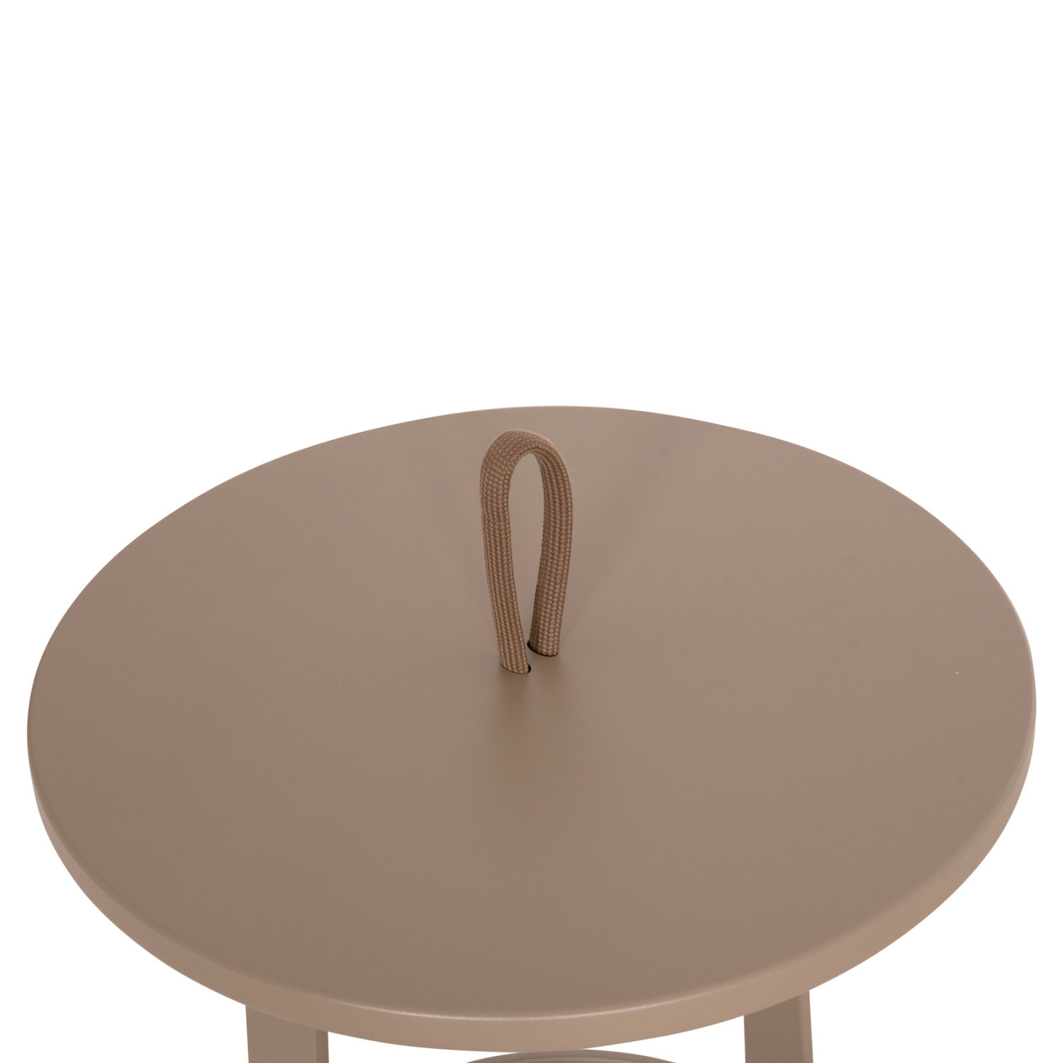 ΤΡΑΠΕΖΙ ΒΟΗΘΗΤΙΚΟ ΕΞ.ΧΩΡΟΥ FB96432.03 ΑΛΟΥΜΙΝΙΟ & ΣΧΟΙΝΙ ΚΑΠΟΥΤΣΙΝΟ Φ47x53Υεκ - Image 7