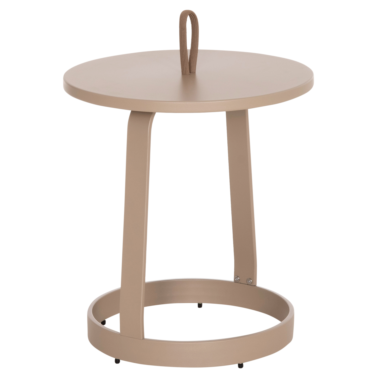 ΤΡΑΠΕΖΙ ΒΟΗΘΗΤΙΚΟ ΕΞ.ΧΩΡΟΥ FB96432.03 ΑΛΟΥΜΙΝΙΟ & ΣΧΟΙΝΙ ΚΑΠΟΥΤΣΙΝΟ Φ47x53Υεκ