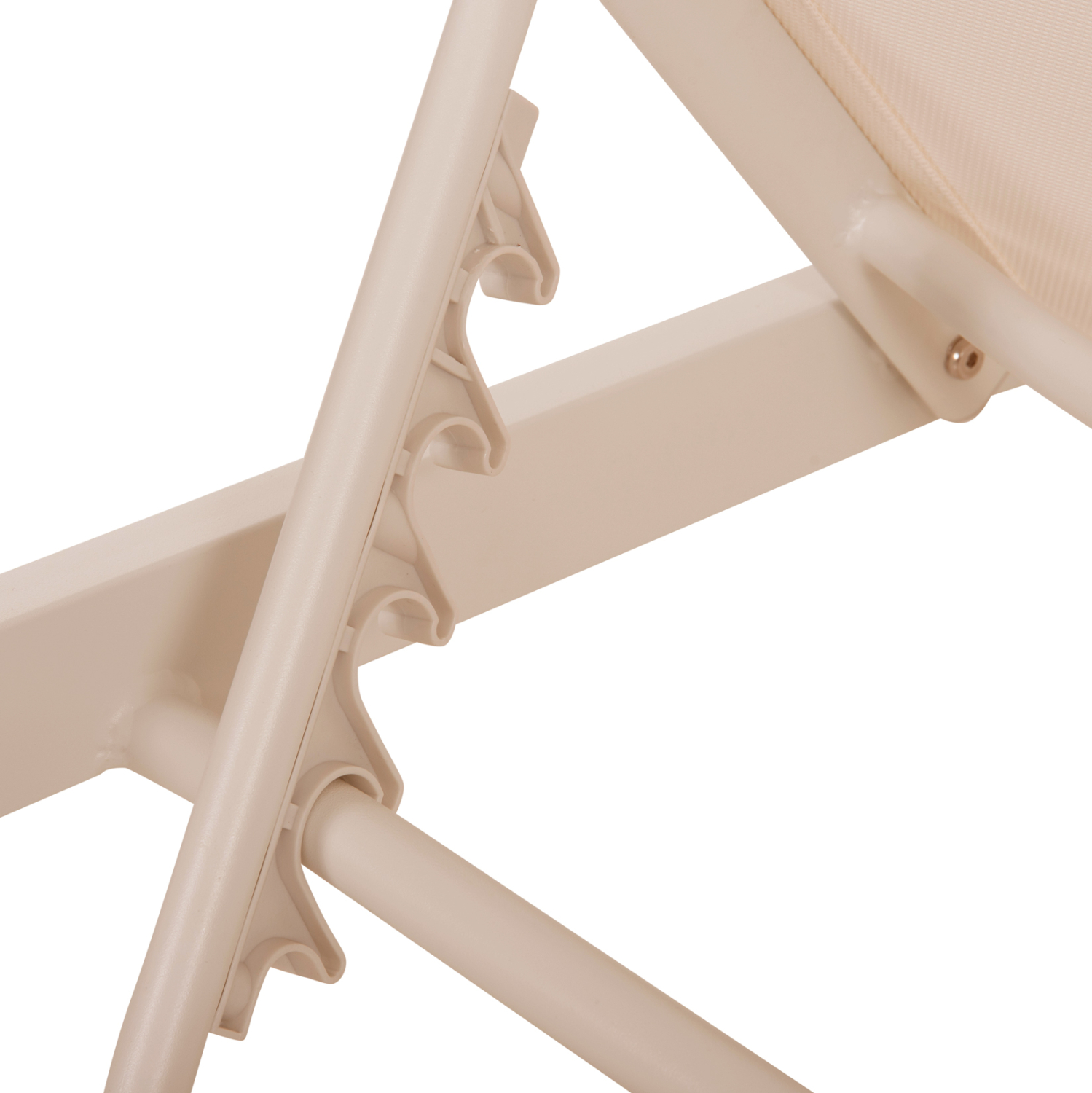 ΞΑΠΛΩΣΤΡΑ ΑΛΟΥΜΙΝΙΟΥ FB95983.04 ΣΑΜΠΑΝΙ ΣΚΕΛΕΤΟΣ & TEXTILENE 196,5x64,5x92Υεκ - Image 7