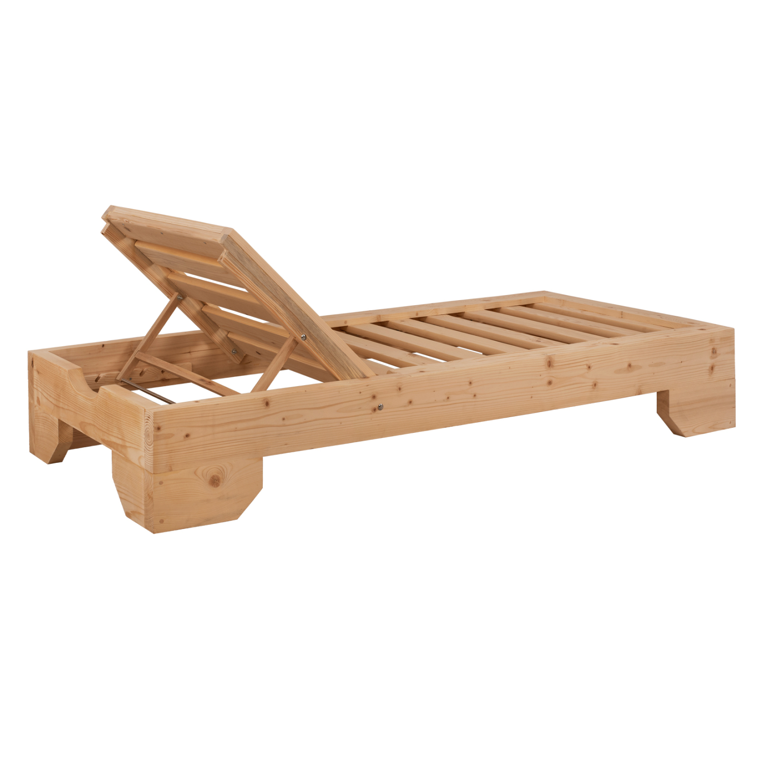 ΞΑΠΛΩΣΤΡΑ ΞΥΛΙΝΗ ΒΑΡΕΩΣ FB95646.03 ΦΥΣΙΚΗ ΕΜΠ. 204X77,5X29Y εκ. - Image 4