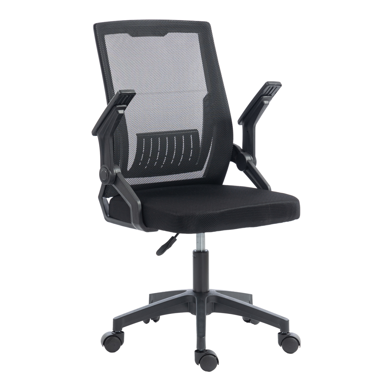 ΚΑΡΕΚΛΑ ΓΡΑΦΕΙΟΥ FB91225.01 PP & MESH ΥΦΑΣΜΑ--ΜΑΥΡΟ 60x60x92-100Υεκ - Image 7