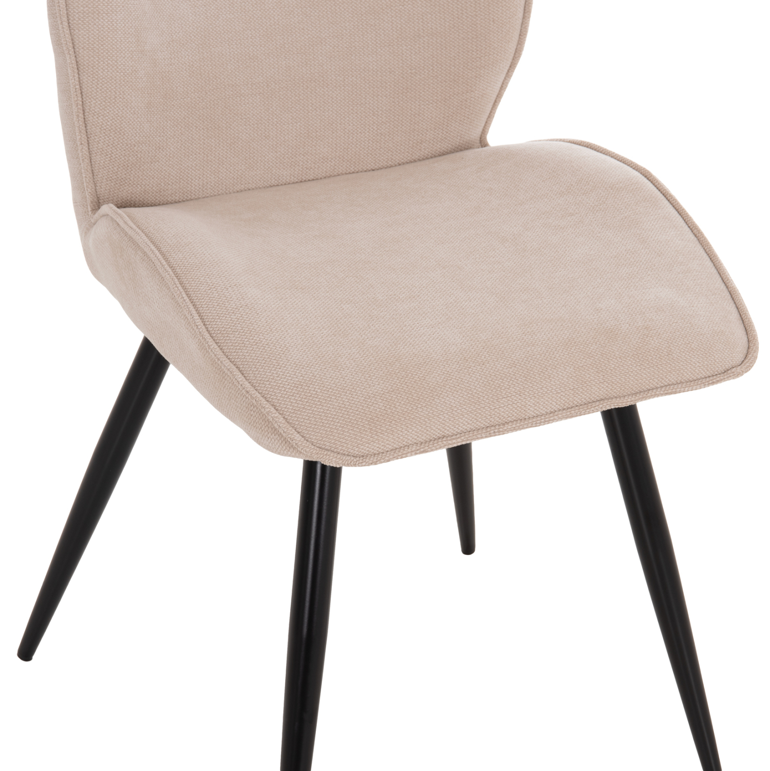 ΣΕΤ ΤΡΑΠΕΖΑΡΙΑΣ 5ΤΜΧ FB910847.02 MDF TOP ΦΥΣΙΚΟ--ΥΦΑΣΜΑ ΜΠΕΖ & ΜΕΤΑΛΛΟ ΜΑΥΡΟ - Image 8