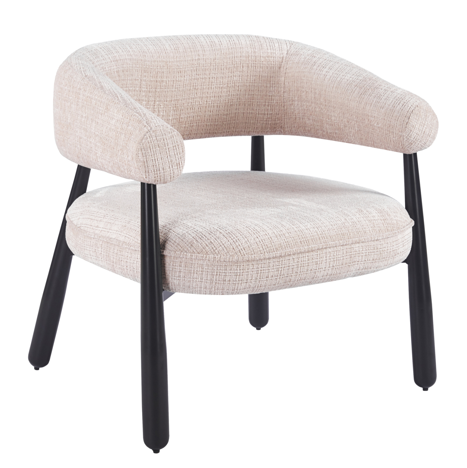 ΠΟΛΥΘΡΟΝΑ FB918478.11 ΜΠΕΖ ΥΦΑΣΜΑ--ΜΕΤΑΛ.ΠΟΔΙΑ ΣΕ ΜΑΥΡΟ 70x64x72Υεκ.